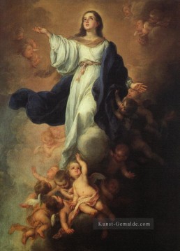  spanisch - Himmelfahrt der Jungfrau spanischen Barock Bartolomé Esteban Murillo